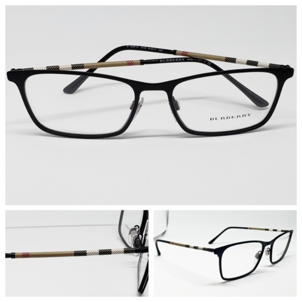 Burberry Rx Eyeglasses Unisex black rim